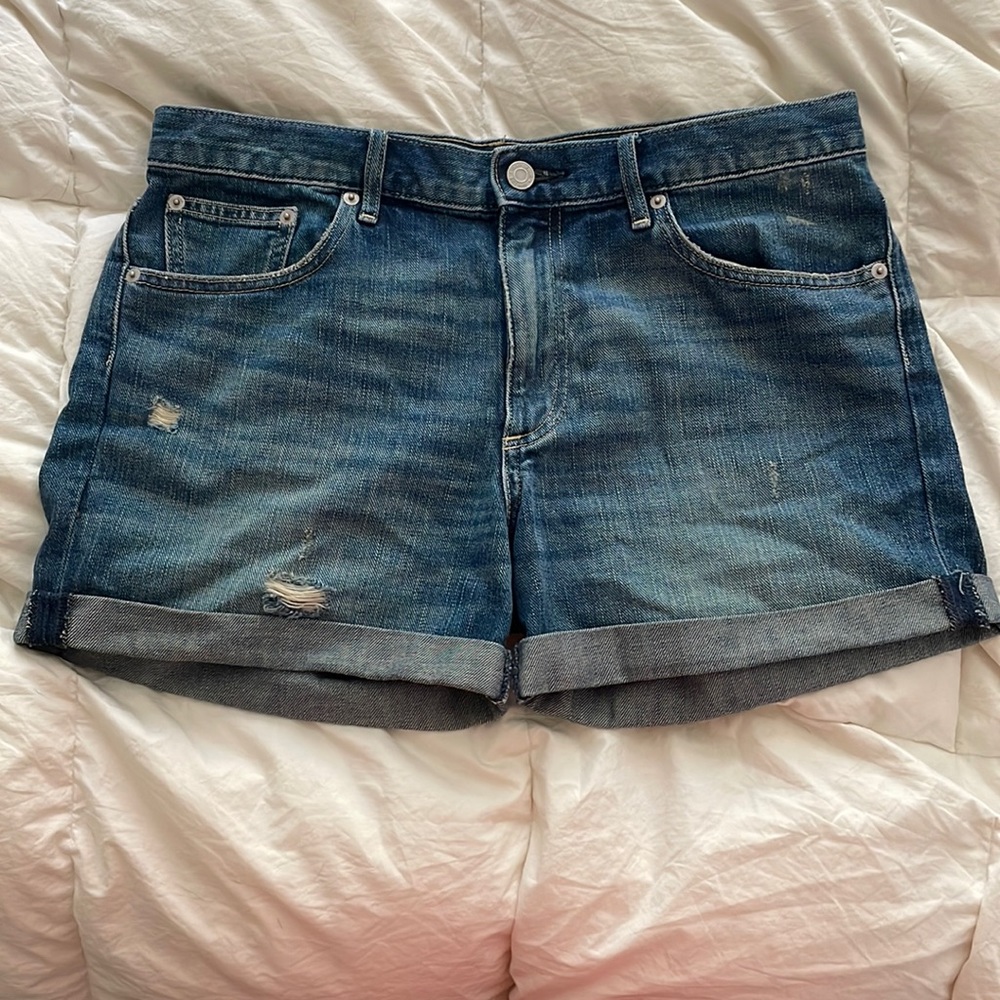 Gap Boyfriend Denim Shorts